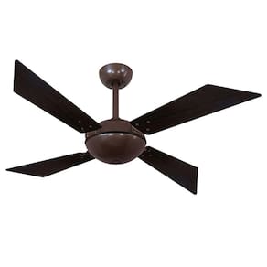 Ventilador De Teto Volare Café Office  4 Pás Tabaco 220V