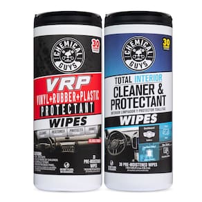 Wipes Chemical Guys VRP e limpador de interiores total (60 Ct)