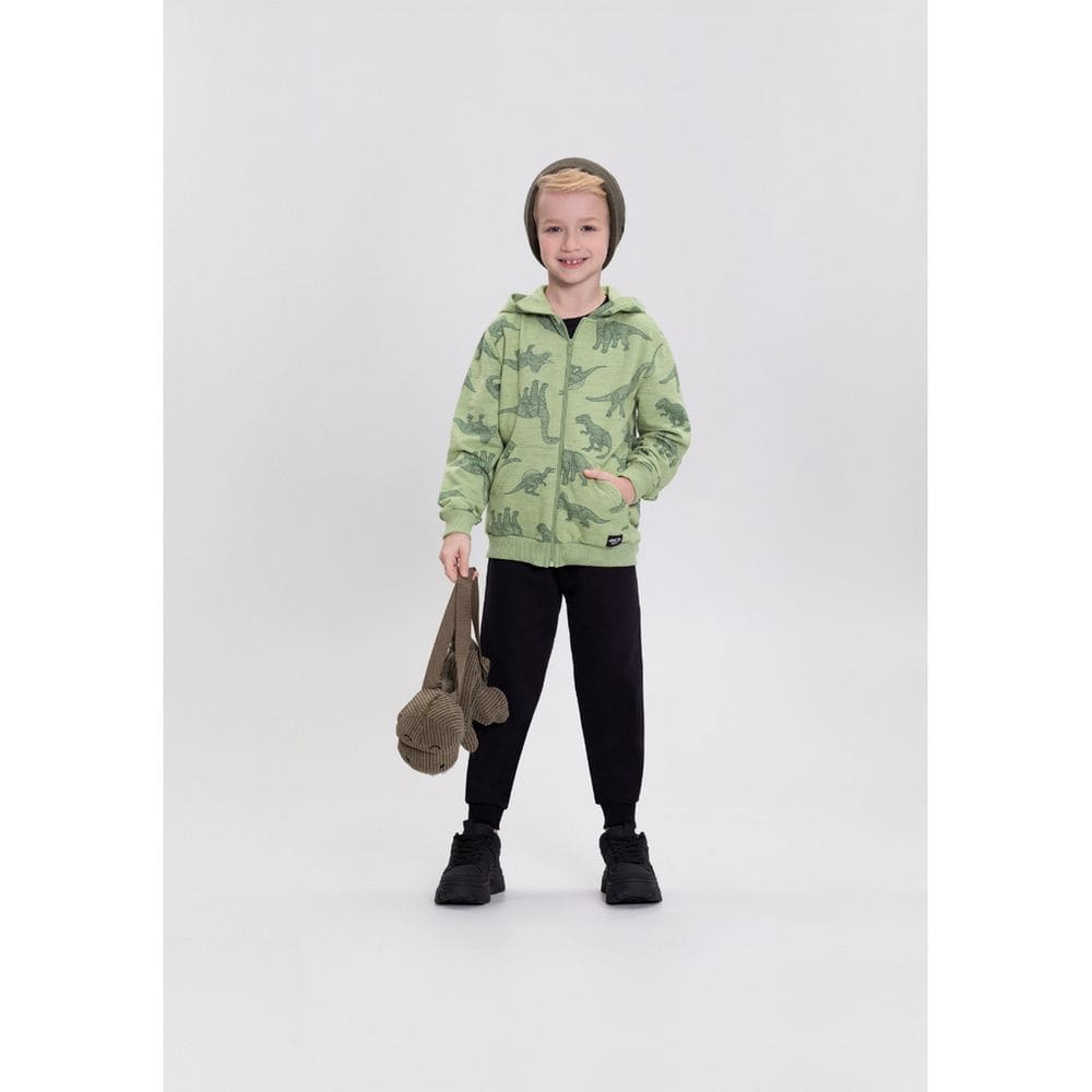 Conjunto Moletom Menino Dinossauro Alakazoo Ref. 19147