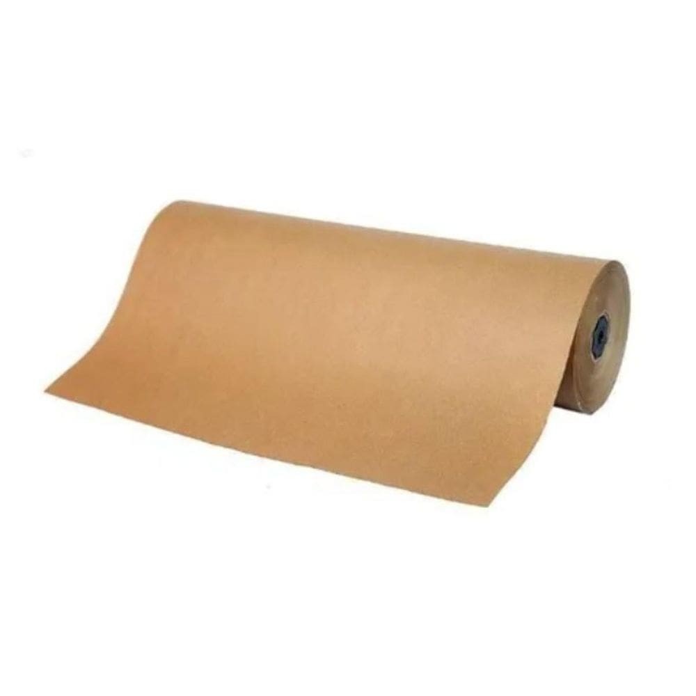 Papel Kraft Puro Bobina 80Cm X 50 Mts Pardo Resistente 100Gr