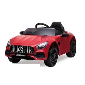 Carro Elétrico Mercedes Benz Amg Gt Vermelha 12V C/R - Shiny