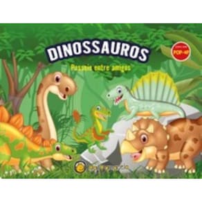 Livro Com Pop-Up - Dinossauros - Passeio Entre Amigos - Gato Amarelo