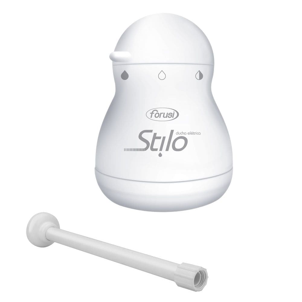 Ducha com Cano Stilo 3 Temperaturas 4400W Forusi 127V