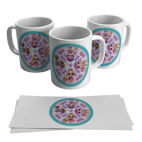 Caneca Boneca Dia Das Crianças Menina 325ml