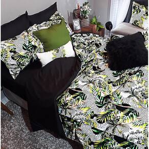 Jogo De Cama Solteiro 8 Peças Com Edredom Florestal Dark