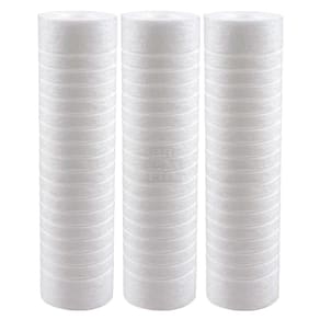 3 Refil Vela Ranhurado De Polipropileno 10 X 2 1/2 1 Micra