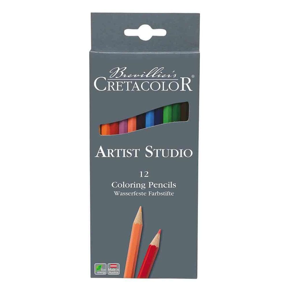 Lapis De Cor Artist Studio 12 Cores Cretacolor
