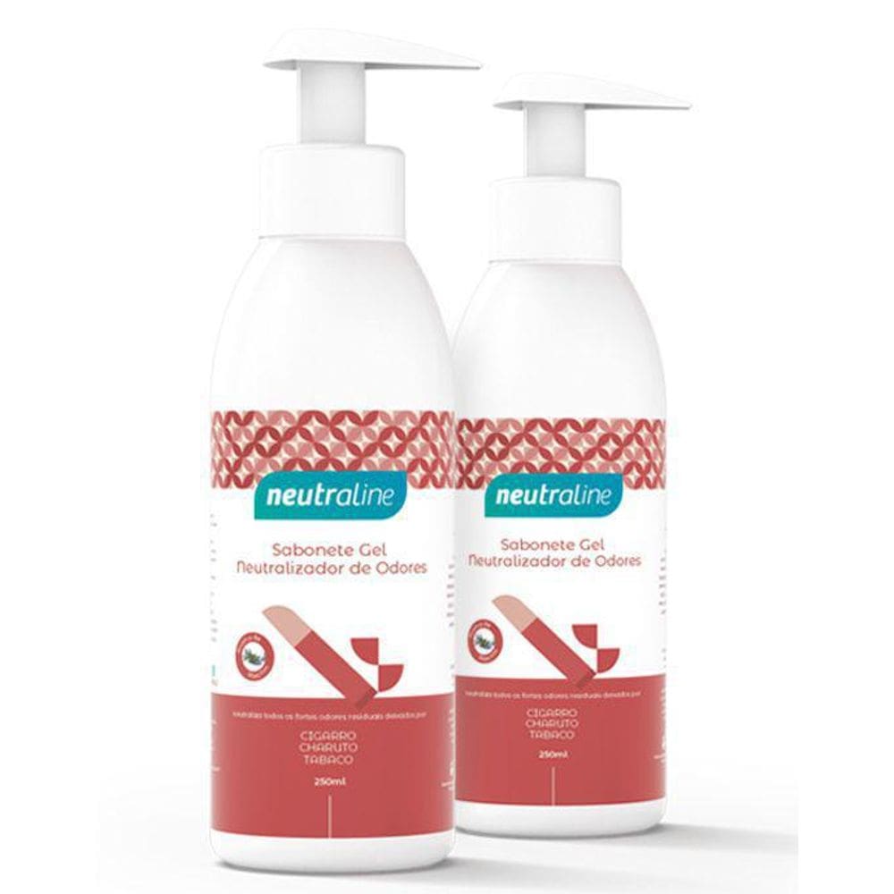 Sabonetes Gel Neutralizadores de Cheiro - 2 Frascos 250ml