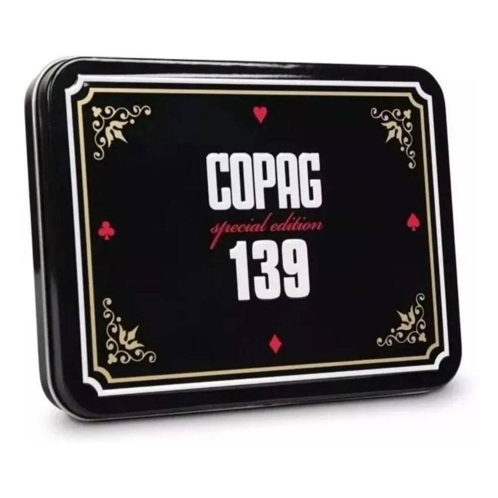 Baralho 139 Copag Na Lata Edição Especial 100 Anos