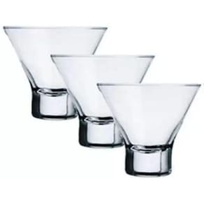 Jogo 6 Taças Ilhabela Coquetel Drinks Vidro 180Ml - Nadir