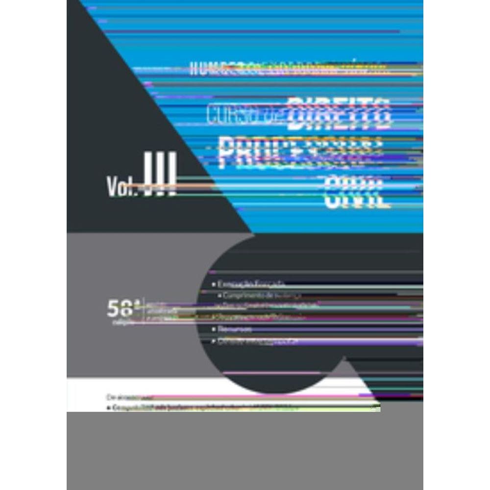 Curso de Direito Processual Civil Vol.3 - 58ª Edição 2025