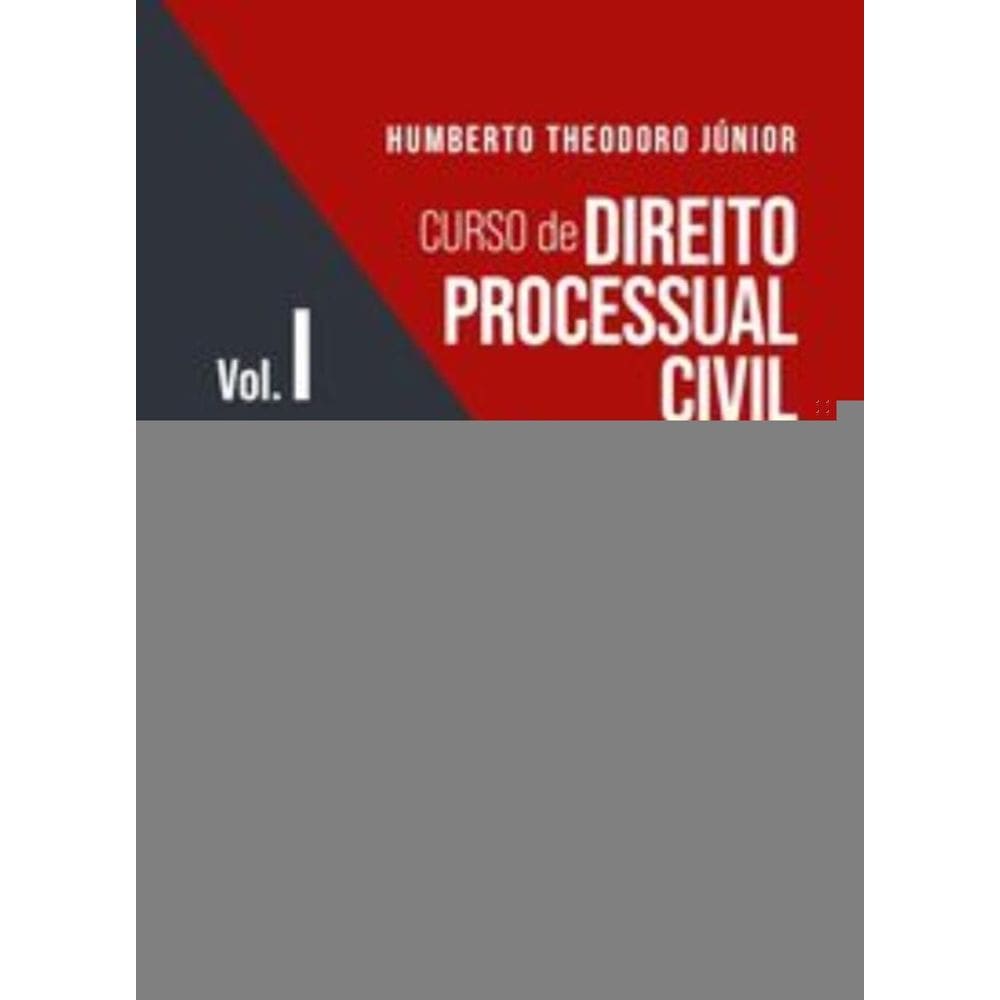Curso de Direito Processual Civil Vol.1 - 66ª Edição 2025