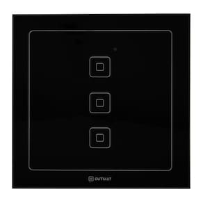 Interruptor Wifi Outmat Touch 3 Teclas 4X4 Alexa Celular