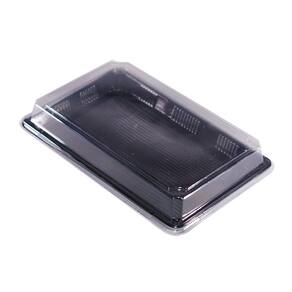 Kit Com 50 Embalagem Descartável Delivery Combinado Sushi M