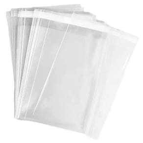 1Kg Saco De Plástico Transparente Cristal 100X120X0,06