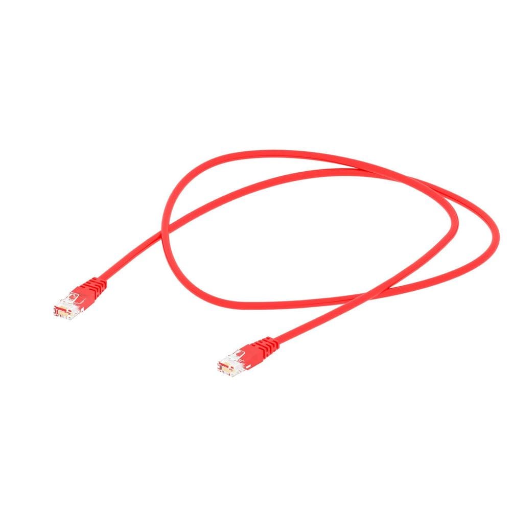 Patch Cord Utp Cat5E 5 Metros Vermelho