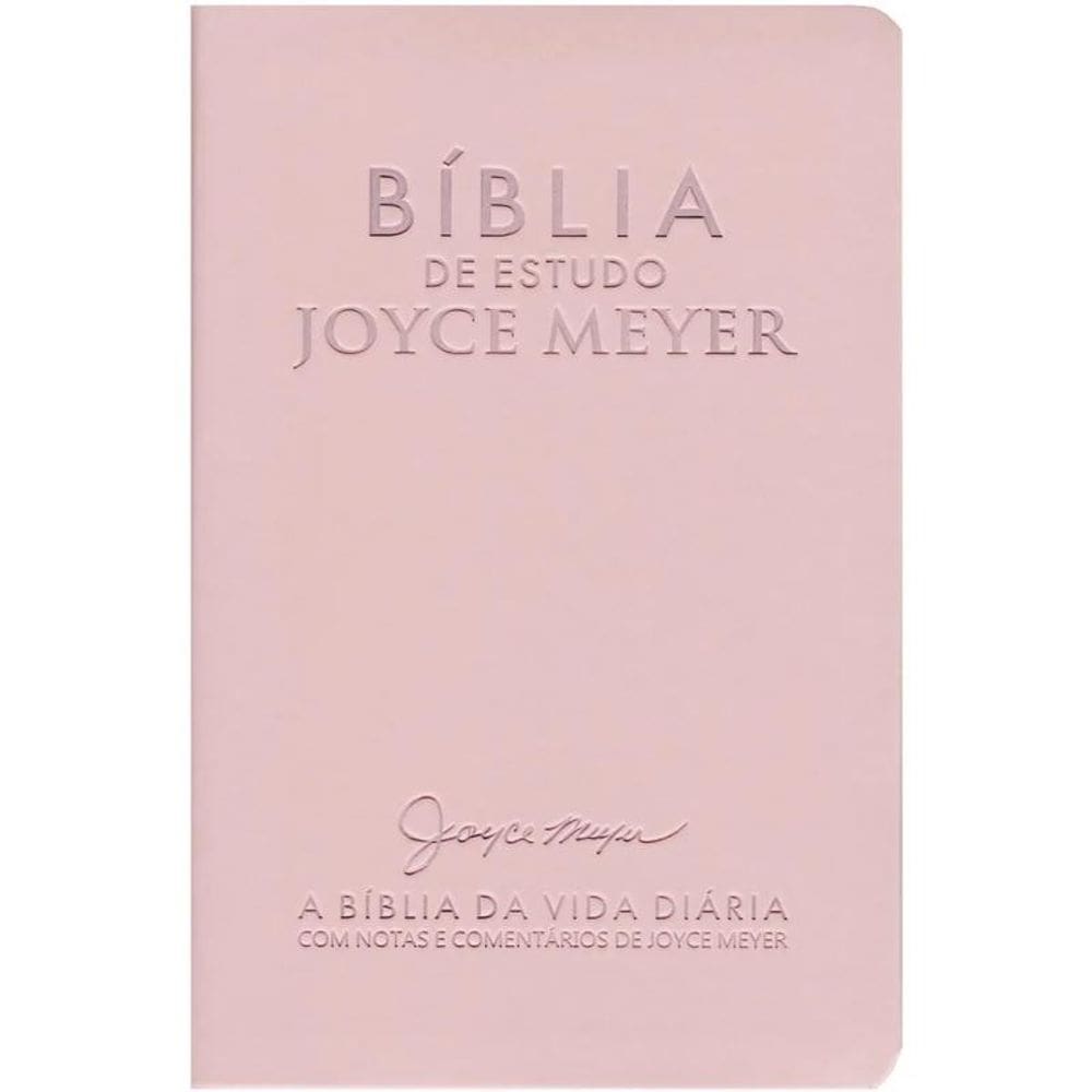 Bíblia De Estudo Joyce Meyer: Nude