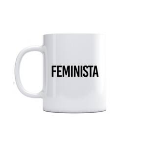 Caneca Branca Feminista - Use Dmnd