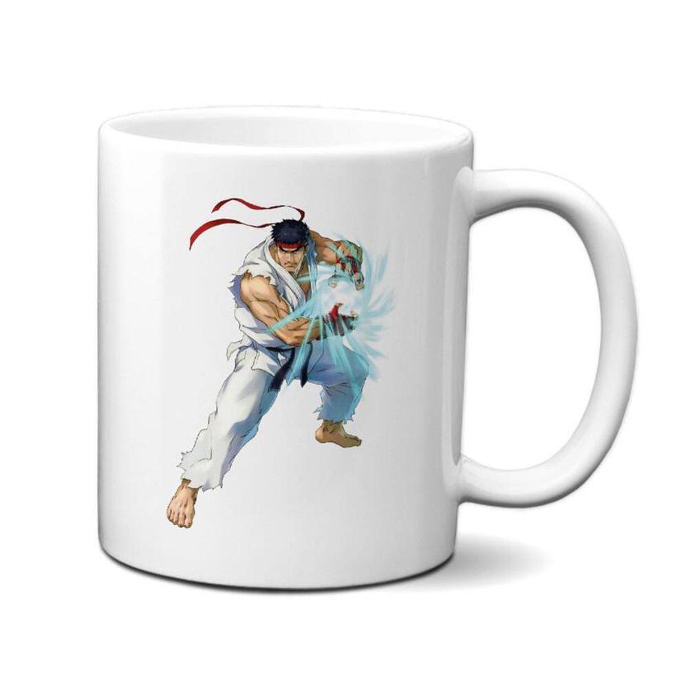Caneca Street Fighter Dá Hadouken Ryu Presente Nerd Gamer