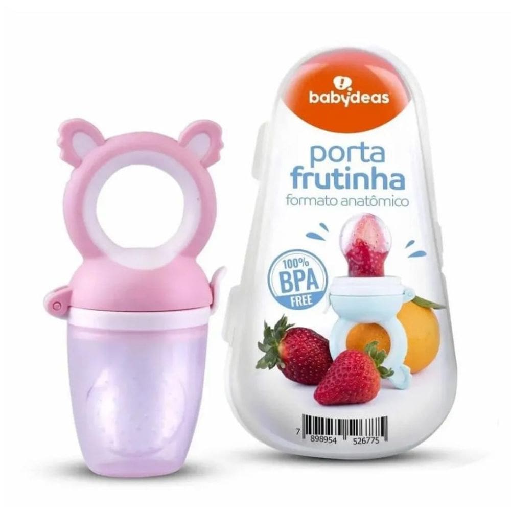 Porta Frutinha Babydeas Formato Anatômico - 1 Unidade