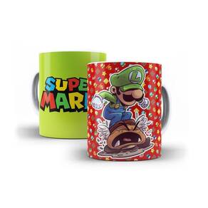 Caneca Bad Mario Super Mario Game Premium