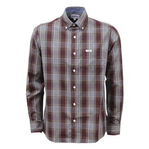 Camisa Masculina Xadrez Cinza Manga Longa Wrangler 37793
