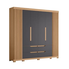 Guarda Roupa Doble Casal 6 Portas Albatroz Moveis