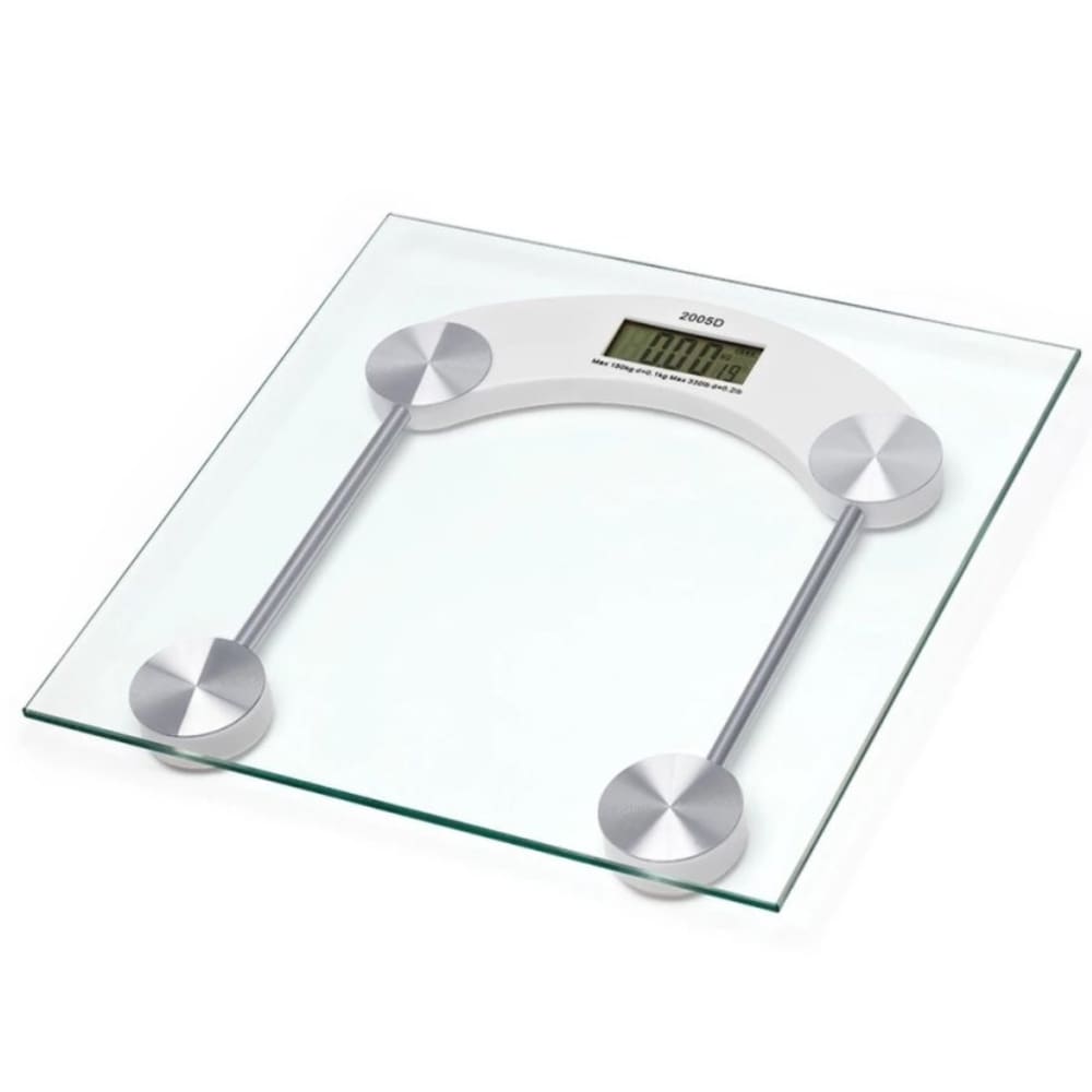 Balança Corporal Digital até 180kg Com Vidro Temperado