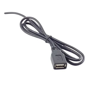 Cabo Rabicho Usb 2.0 A Fêmea 1,5M Blindado Kit 10 Cabos