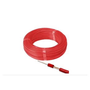 Cabo Audio Frequência Guitarra 1 X 0,20Mm2 Verm Rl 100 Mts
