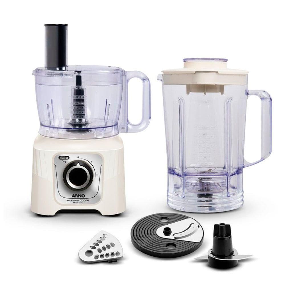 Multiprocessador MP62 16 Funções 2 Velocidades 700W Marfim 220V