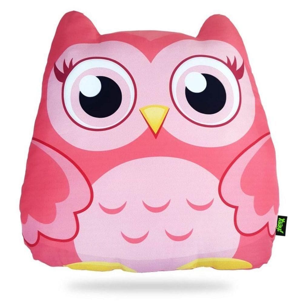 Almofada Coruja - Rosa
