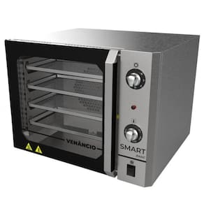 Forno Convector Smart Basic Elétrico Venâncio 4 Esteiras Total Inox FCSB4E-ININ 127v