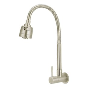 Torneira De Parede Cozinha Gourmet Alta Inox Escovado - Flex