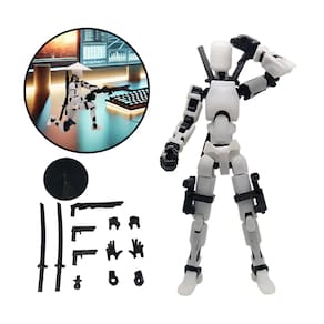 Boneco Dummy 13 ActionPro Articulado para Exposição BRANCO