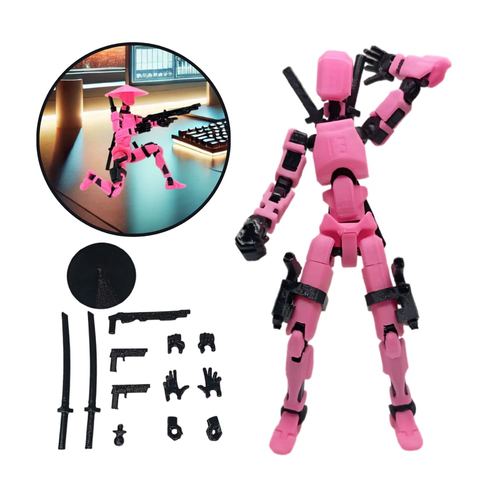 Boneco Dummy 13 ActionPro Articulado para Exposição ROSA