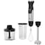 Mixer Power Oster Black Inox 3 em 1 Lâminas em Aço Inox 750W OMIX570 Preto 127V + 3 Acessórios - 110V