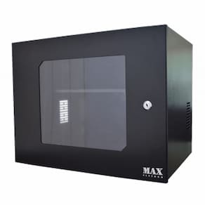 Mini RACK MAX Eletron 19" 08U X 350MM Preto