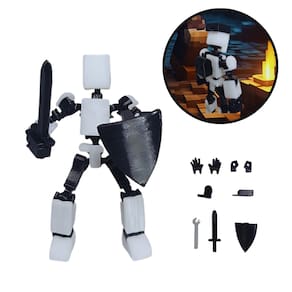 Boneco Mini 13 - Dummy Articulado Action Figure Acessórios