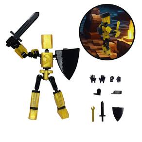 Boneco Mini 13 - Dummy Articulado Action Figure Acessórios