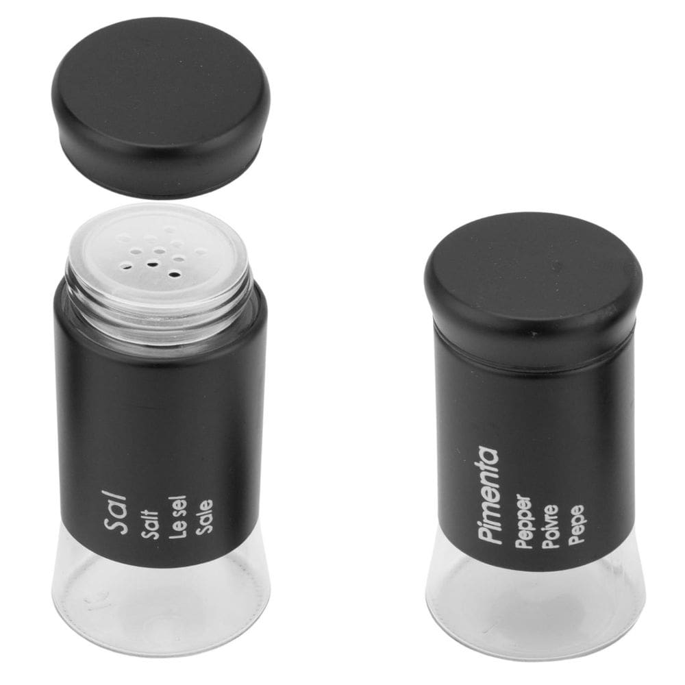 Kit Saleiro e Pimenteiro Premium Uny Home 2 peças