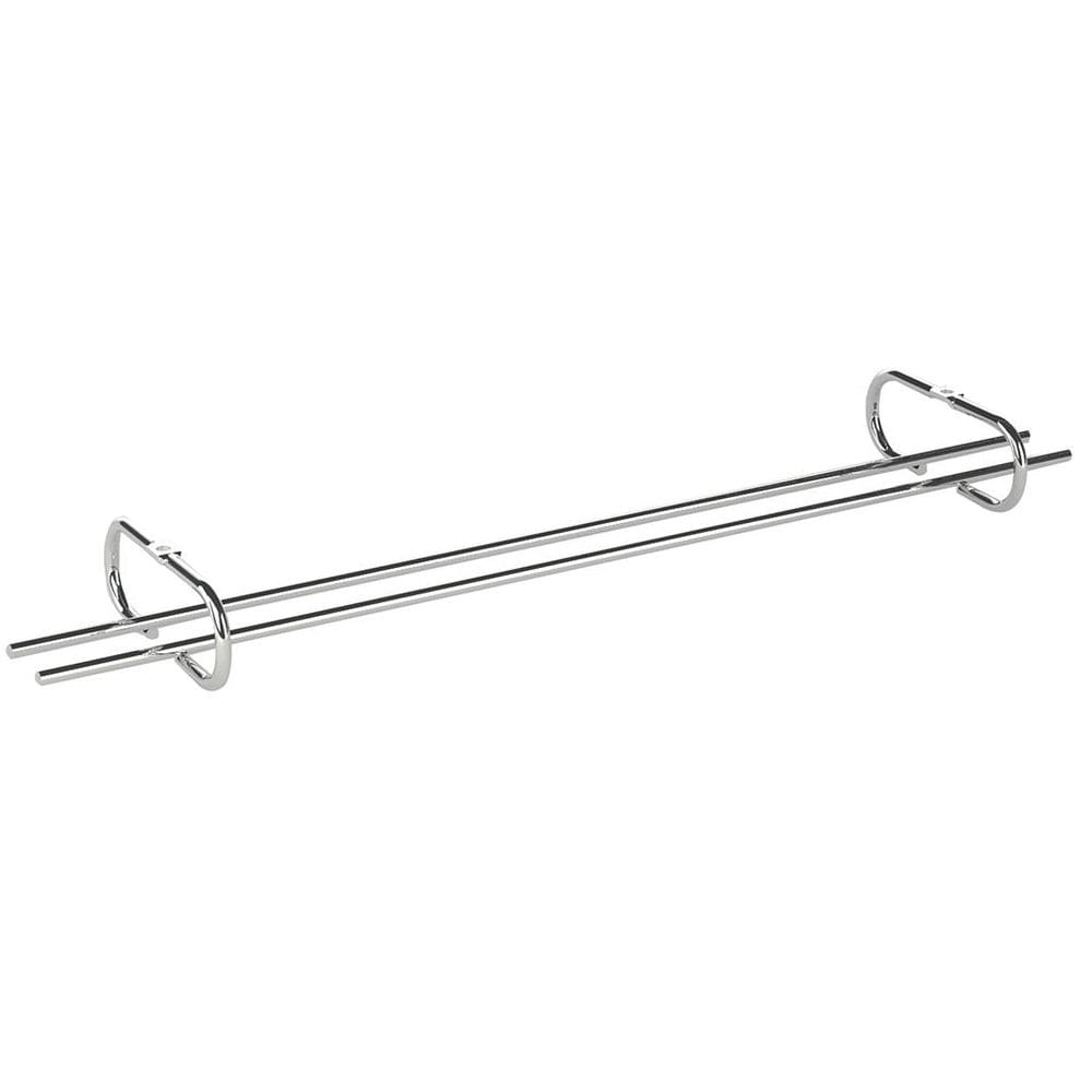 Porta Taças Reto Fixo 360x35x90mm Inox 7141