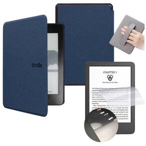 Capa C Alça Para Kindle Colorsoft Sa569P + Película Plástico