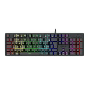 Teclado Gamer Membrana Netherbane, Rainbow, ABNT2, K521-R PT, REDRAGON