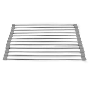 Esteira Escorredor Multifuncional - Mimo Style - Aço Inox