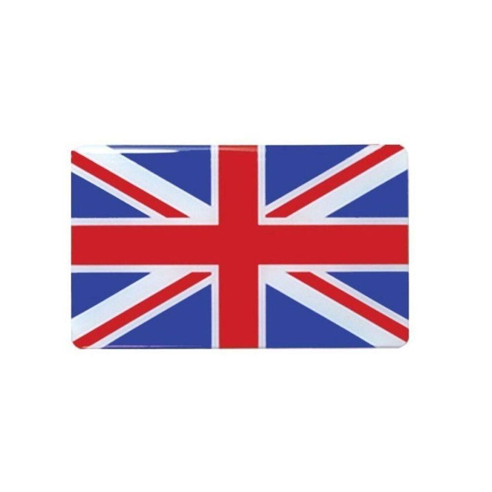 Adesivo Bandeira Resinada 9X4,5 Inglaterra