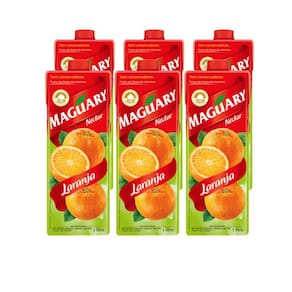 Suco Maguary Néctar de Laranja 1l 6 Unidades