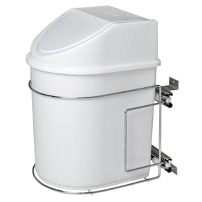 Lixeira De Embutir Para Cozinha Deslizante 12L Inox 7241