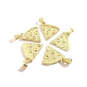 Pingente Pizza Best Friends Amigas Folheado Ouro 18k
