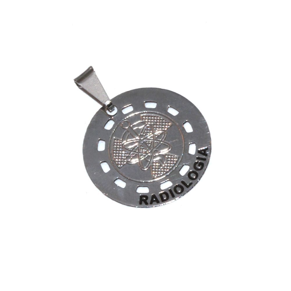 Pingente Minha Profissão Radiologia Níquel